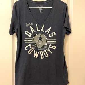 Dallas Cowboys v neck shirt